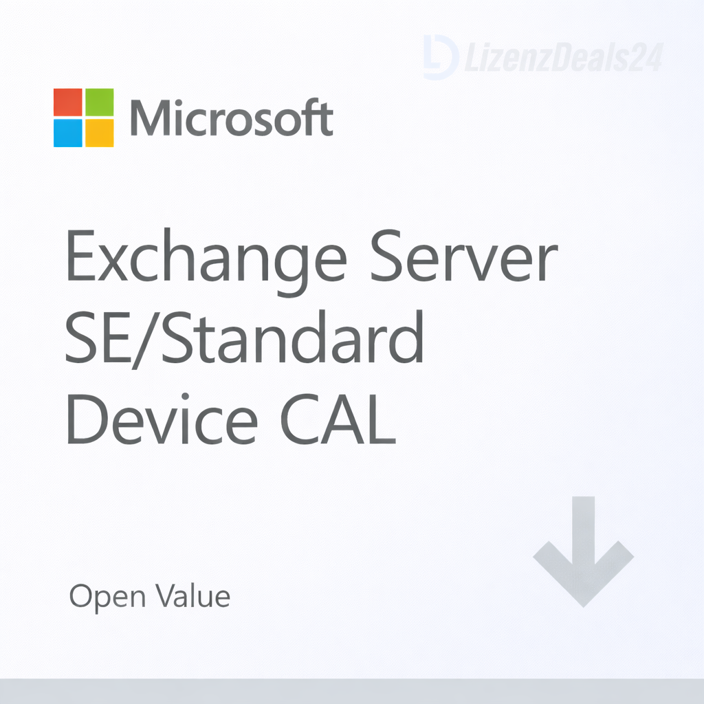 Microsoft Exchange Server Standard SE CAL per dispositivo – Open Value