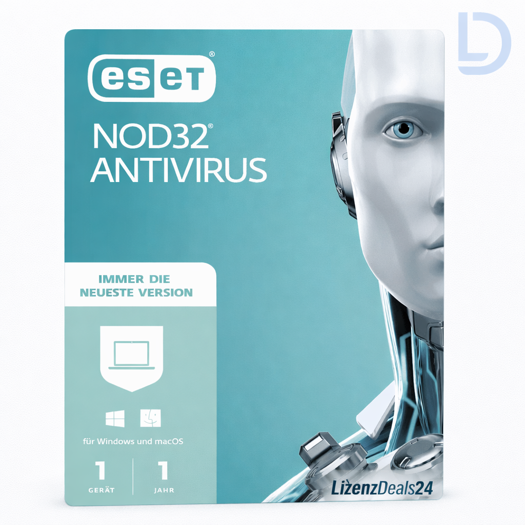 ESET NOD32 Antivirus – 1 anno – Windows e macOS 