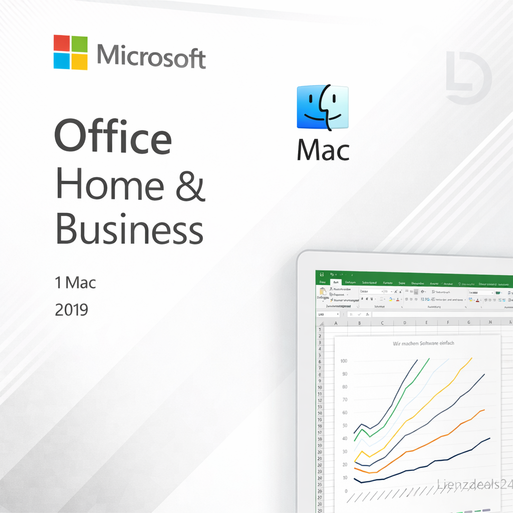 Microsoft Office 2019 Home and Business per Mac – Licenza permanente per macOS