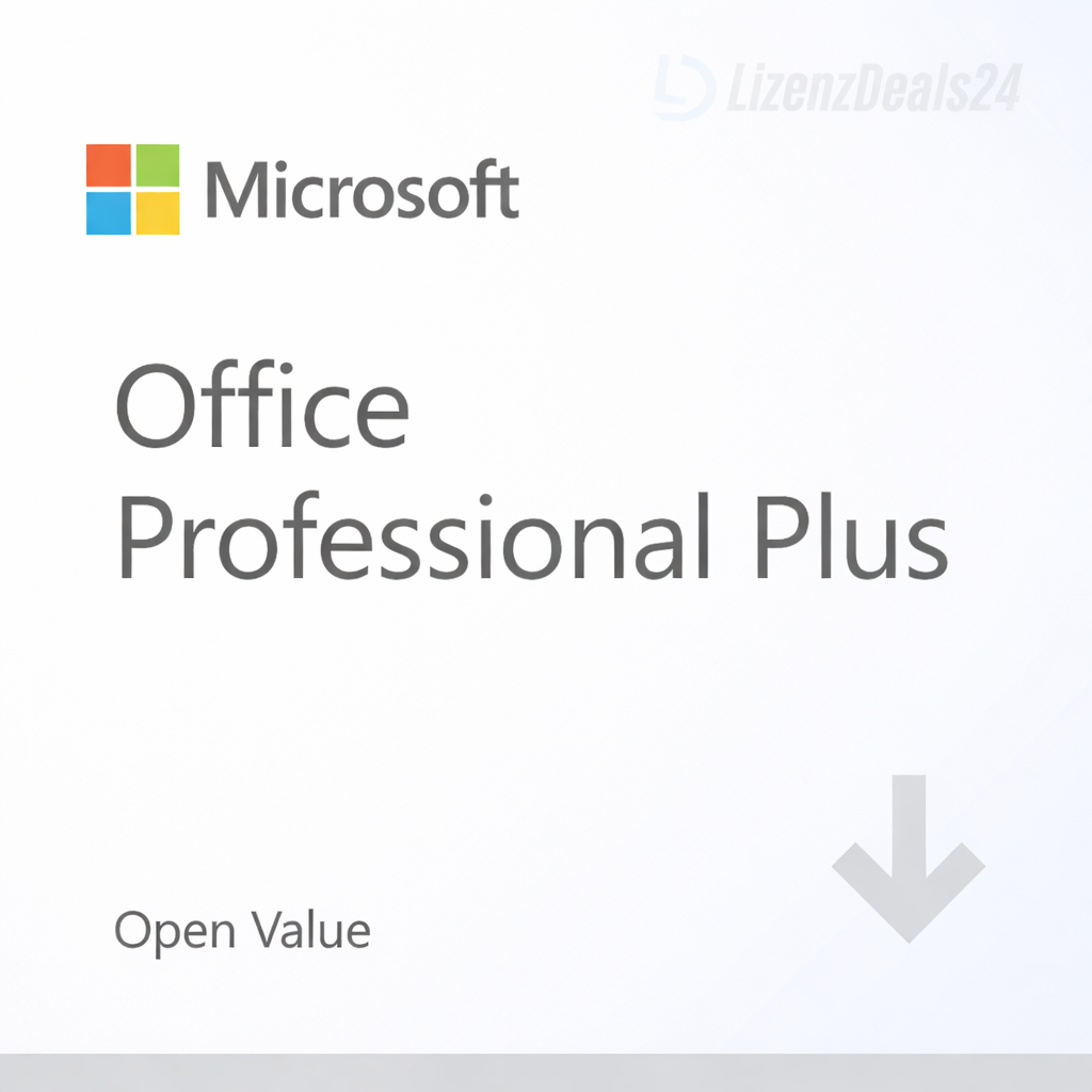 Microsoft Office Professional Plus – Open Value – 3 anni di Software Assurance 