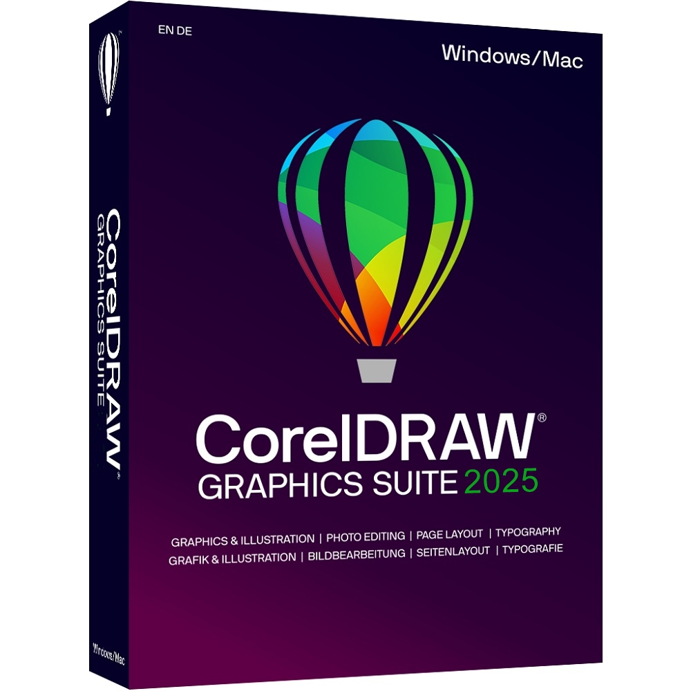 CorelDRAW Graphics Suite 2025 per Windows/macOS
