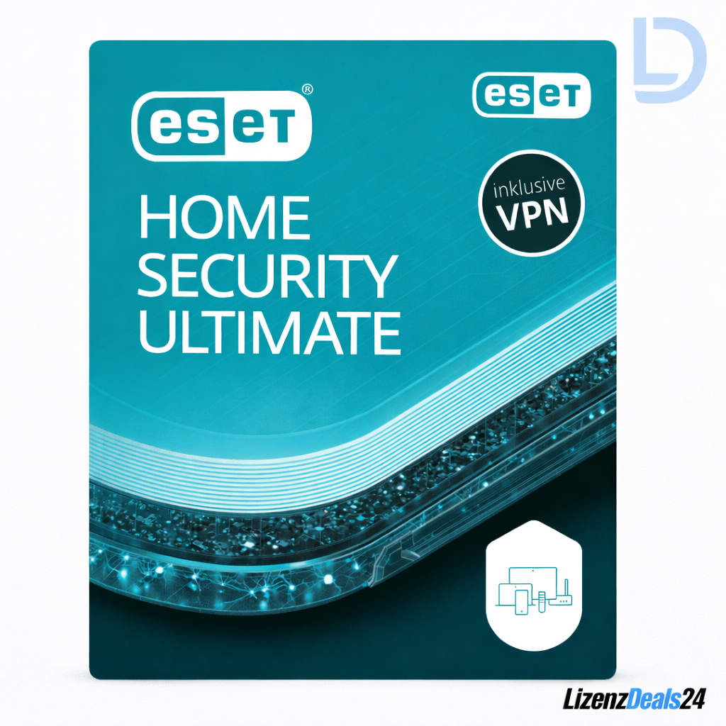 ESET HOME Security Ultimate 2026 – 5 dispositivi – 1 anno di validità