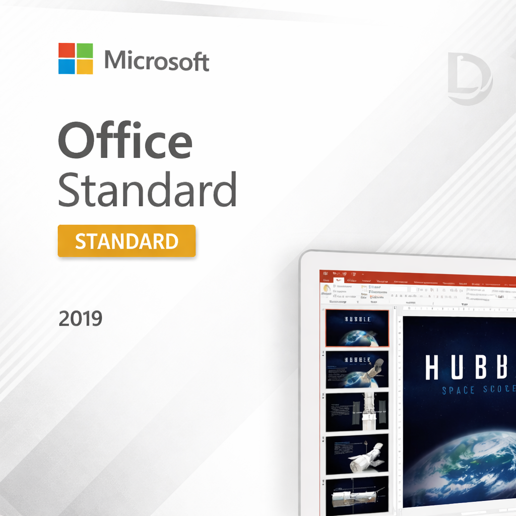 Microsoft Office 2019 Standard – Licenza permanente per Windows