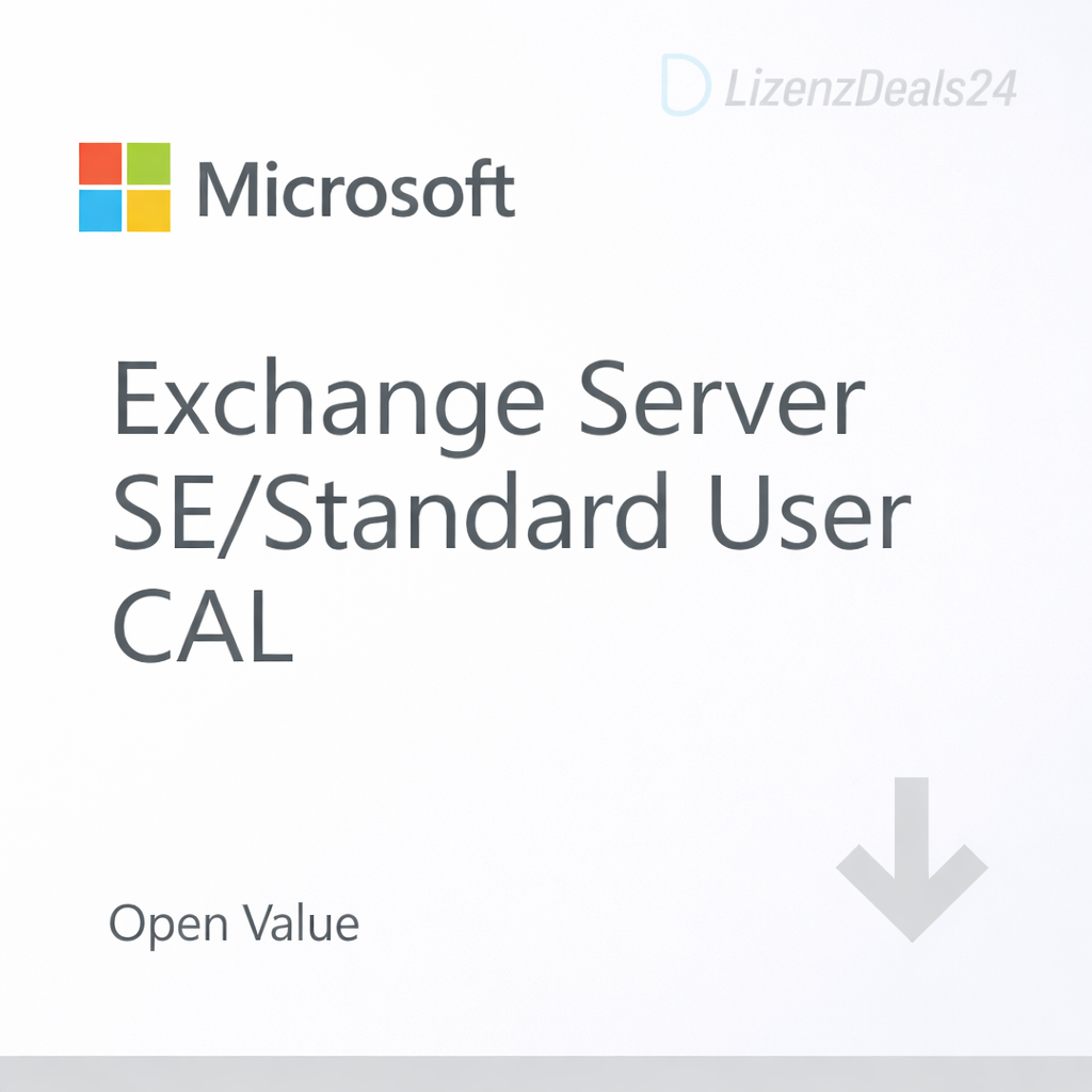 Microsoft Exchange Server Standard SE - Licenza di accesso utente (CAL) – Open Value